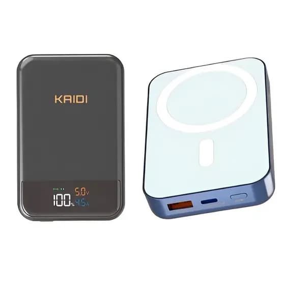 Carregador Portátil Power Bank 10.000 mAh Indução Magnético