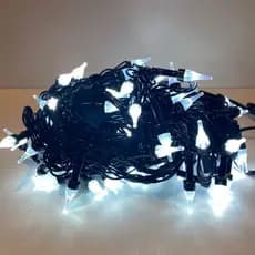 Luzes Natalinas: 100 Lâmpadas Pisca Pisca Super LED Branco