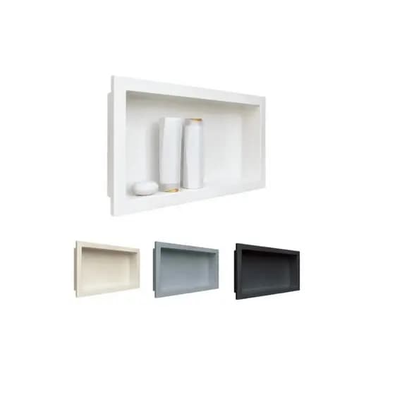 Nicho Para Banheiro E Cozinha Parede Shampoo Embutir 30x60cm Promoção