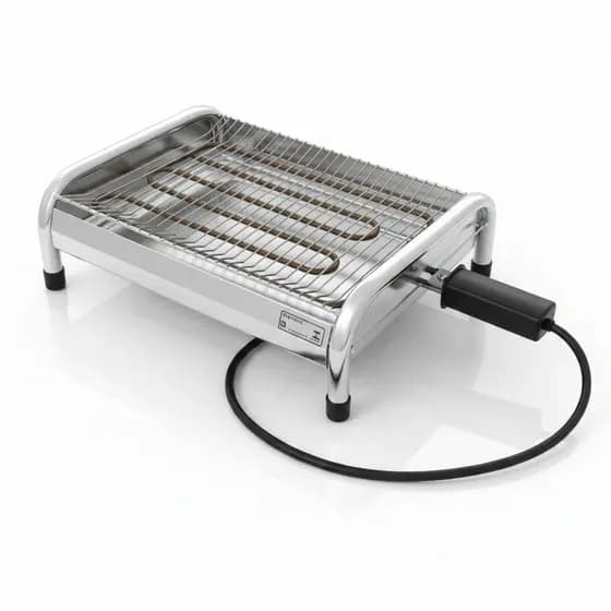 Churrasqueira Elétrica Churrasco Super Grill Apartamento  Sem Fumaça Resistência 110V OU 220V