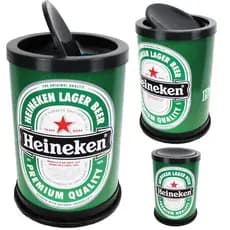 Lixeira Basculante 12 Litros Decorativa Para Adega Bar Áreas Gourmet de Churrasco