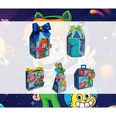 Kit 60  Lembrancinhas Personalizada Gato Galáctico Festa personalizados do gato galactico kit festa gato galactico