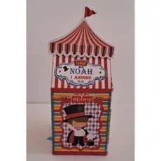 20 Caixas Milk Circo lembrancinha Circo personalizados Circo palhaço aniversário Circo kit festa papelaria personalizada