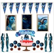 Kit festa Avatar decoração de festa aniversário Avatar filme Avatar