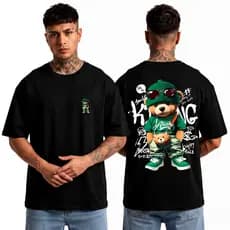 Camisa Oversized Streetwear Masculina Urso Gringa 30.1 Style