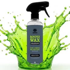 Rootz Wax Grafeno Sio2 Carnauba EasyTech Cera Líquida Protetora Spray Automotiva 500ml Brilho Intenso 6 meses duração