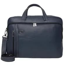Pasta para Notebook em Couro - Bennesh 60002 - Azul Navy