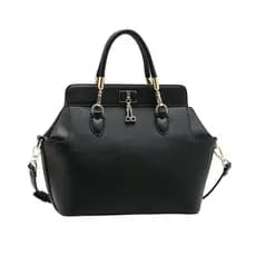 Bolsa Tote Atemporal de Mão Preta Chenson