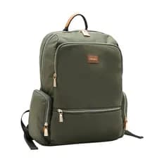 Mochila Executiva Feminina Notebook - Twill Nylon - Chenson 8785335 Verde Musgo