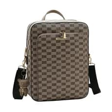 Mochila Estruturada Notebook, Trabalho, Faculdade - Art Monograma - Chenson 8485508 - Natural