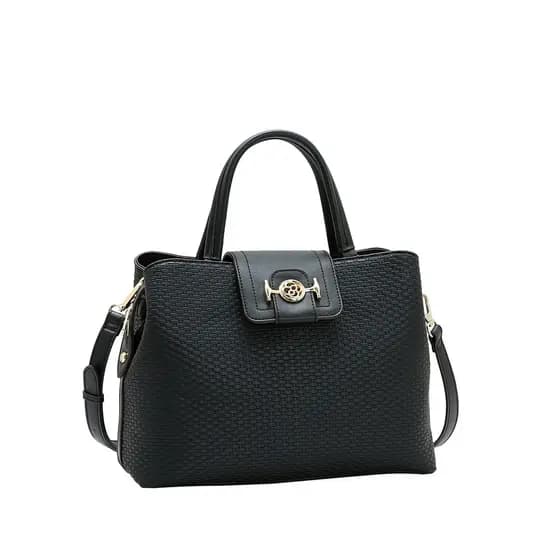 Bolsa de Mão Mini Texturas Preto Chenson