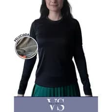 Blusa Térmica Feminina Peluciada Inverno Frio Neve