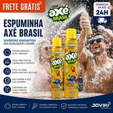 Espuma Branca 250/500 ML - Axé Brasil