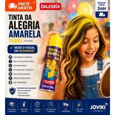Tinta Da Alegria Amarela 150ML - Dalegria