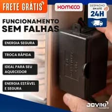 Caixa de Pilha Simples para Aquecedor Komeco