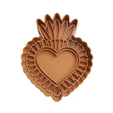Coração Sagrado Mexicano Cortador de Biscoito 2 - México