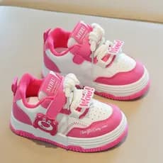 Tênis infantil Meninos Meninas Moda Desenhos Animados Casual Sola Macia Anti-deslizamento
