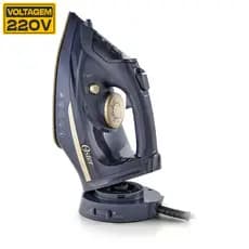 Ferro De Passar Oster A Vapor Sem Fio Azul-Marinho 220v
