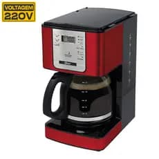 Cafeteira Progamável Oster Flavor Vermelha 220v
