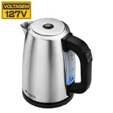 Chaleira elétrica Cadence 1,7L Inox Control 127v