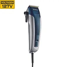 Maquina de Cortar Cabelo CR-09M Azul Mondial 127v
