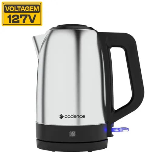 Chaleira Elétrica Cadence Pure Inox 1,7l Cel810 127v