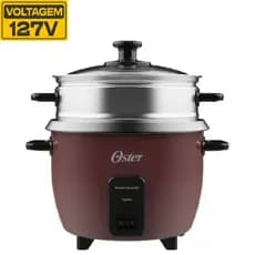 Panela Elétrica De Arroz Oster OPAN310 Bordô 127v