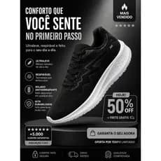 Tênis Feminino e Masculino Academia Casual Leve e Confortável Dia a Dia Corrida Caminhada