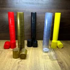 Kit 1.000 Un Lacre PVC Termoencolhivel Capsulado 31mm X 40mm Para Garrafa Diversas Cores