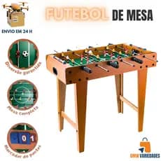 Mesa De Futebol - Pebolim - Mesa Grande Com Pés E Marcador