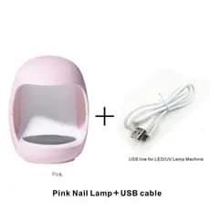 Mini Cabine Forno Secador Esmalte Led Rápida Portátil Led Uv 600W-W20045