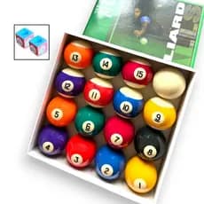 Bola De Sinuca 52mm Jogo Sinuca Bilhar Bolas Resina Qualidade Premium Profissional Bolão Branco 54mm