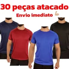 30 Camisetas masculina dryfit  Atacado