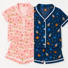 Pijama Infantil Americano Menino ou Menina Premium Várias Estampas  - Halley