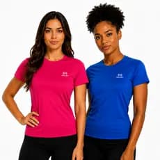 Kit 2 Camiseta Feminina Dry Fit Academia Treino Esportes Caminhada Várias cores - Halley