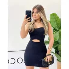 Vestido Tubinho Tomara Que Caia Tecido Bublee Curto Lançamento Moda Gringa Verão Atacado Envio Rápido