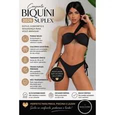Conjunto Biquíni 2026 Suplex Premium Ombro Único Fio Duplo | Envio Rápido Atacado