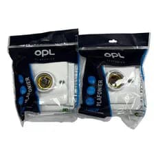 2un Plafon Soquete Porcelana Quadrado Opl Branco