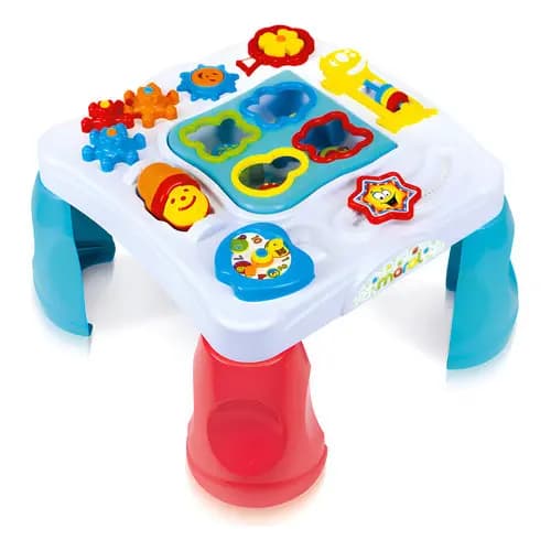 Mesa Infantil Educativa Maral 8 Funções Com Som - Branca Branco