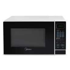 MICROONDAS 20L MIDEA - 127V - MRAS21 Branco e Preto