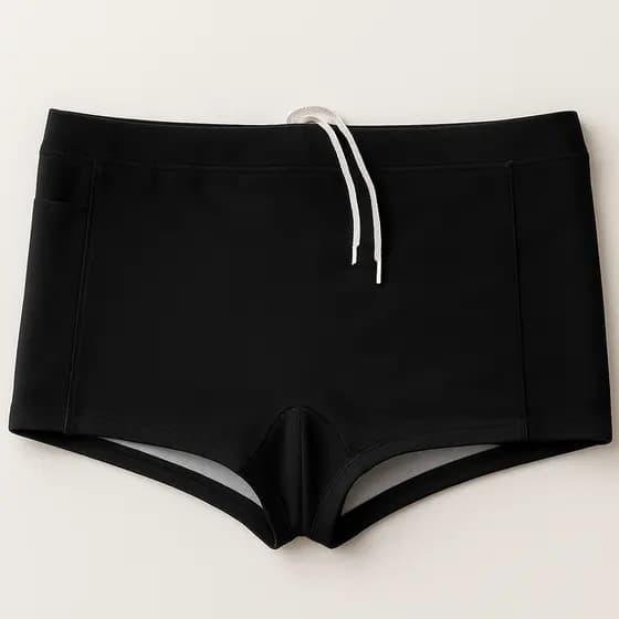 Sunga Boxer Masculina Preta | Estilo Conforto e Segurança na Água