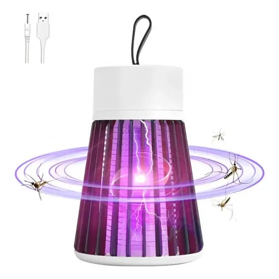 Lâmpada LED Mata Mosquitos - Elétrica e Repelente Eficaz