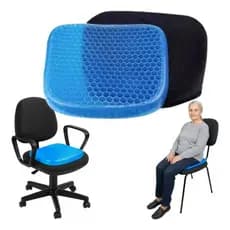 Assento Almofada Ortopédica em Gel Conforto Inteligente