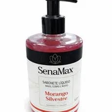 Sabonete Líquido Frutas Vermelhas 500ml Hidratante Limpeza Suave Rosto Mãos Corpo