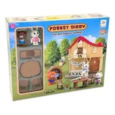 Brinquedo Educativo Animais Plásticos Infantil 22 Pecas Acessorios Realistas Marrom