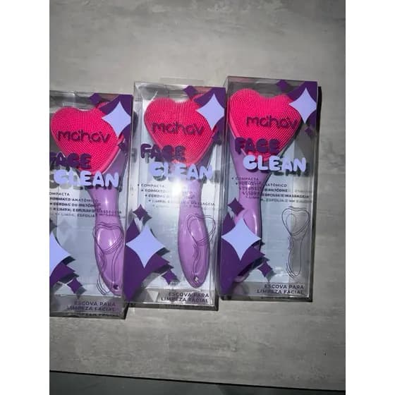 Escova Para Limpeza Facial Face Clean - Mahav