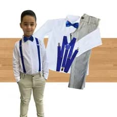 Roupa Pajem Menino Infantil Casamento Festa