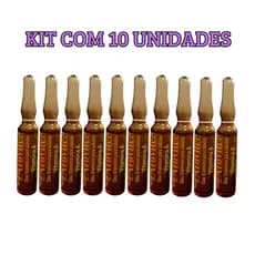 Kit 10 Ampolas Vitamina A 5ml -  Arovitel Ampola de Vidro