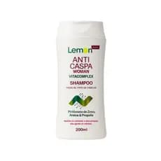 Shampoo Anticaspa Vitacomplex Woman Piritionato de Zinco, Arnica e Própolis 200ml - Lemon