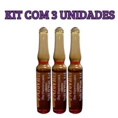 Kit 3 Ampolas Vitamina A+E 2ml - Arovitel Ampola de Vidro